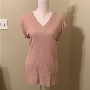 Anthropologie Maude Tunic Tan Size XL